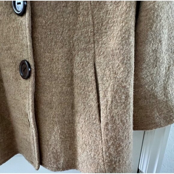 Ruby Rd. Womens Medium Wool Coat With Button Closure - Picture 9 of 11